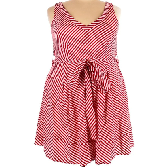 Retrolicious Dresses & Skirts - Retrolicious Red Stripe Dress